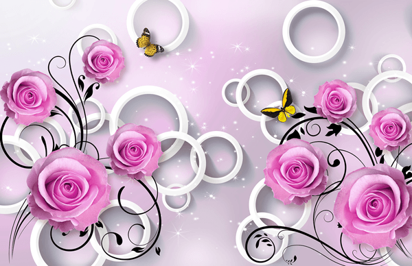 Fotomurales: Rosa Blue Moon