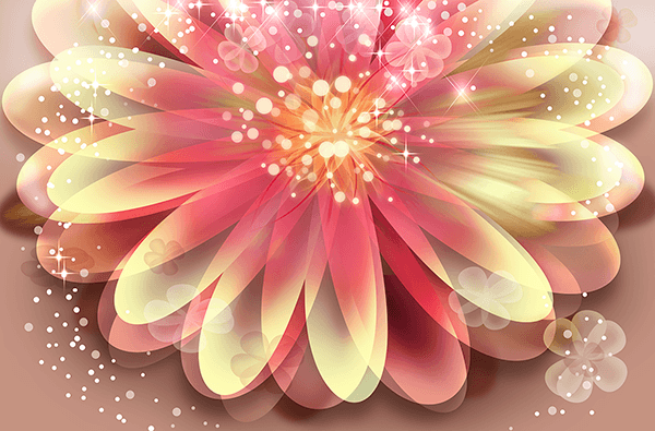 Fotomurales: Flor mágica