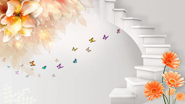 Fotomurales: Escalera a Mundo fantasía