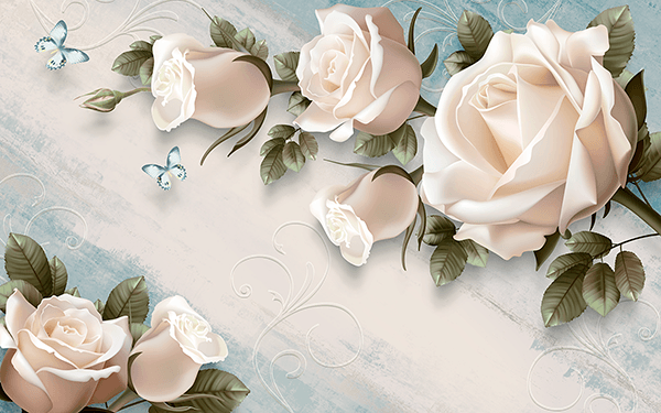 Fotomurales: La Rosa Elfe