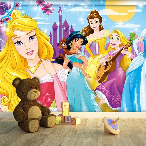 Fotomurales: Princesas Disney juntas 0