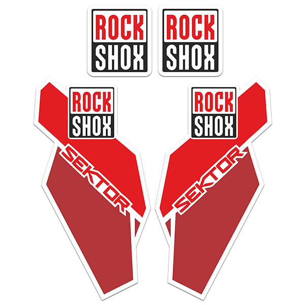 Pegatinas: Kit Horquillas bicicleta Rock Shox sektor