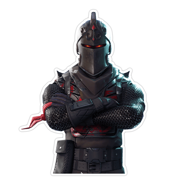 Vinilos Decorativos: Skin Fortnite guerrero con armadura