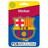 Vinilos Infantiles: Pegatina FC Barcelona Resina 8x10cm