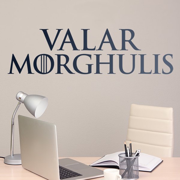 Vinilos Decorativos: Valar Morghulis