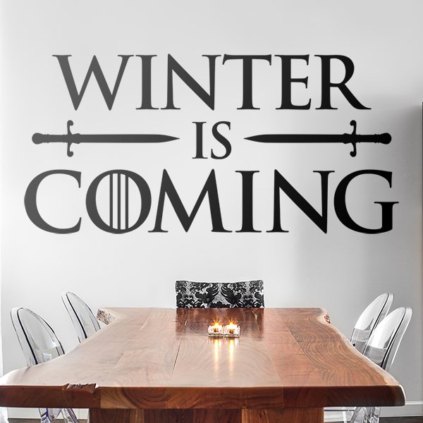 Vinilos Decorativos: Winter is coming
