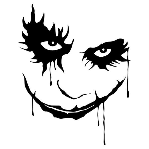 Pegatinas: Sonrisa Joker