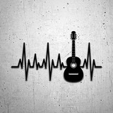 Pegatinas: Cardio Electro Guitarra 2