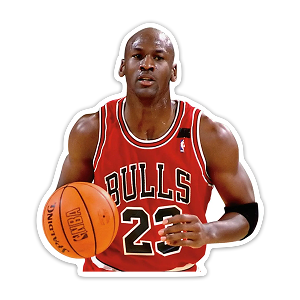 Pegatinas: Michael Jordan Chicago Bulls 23