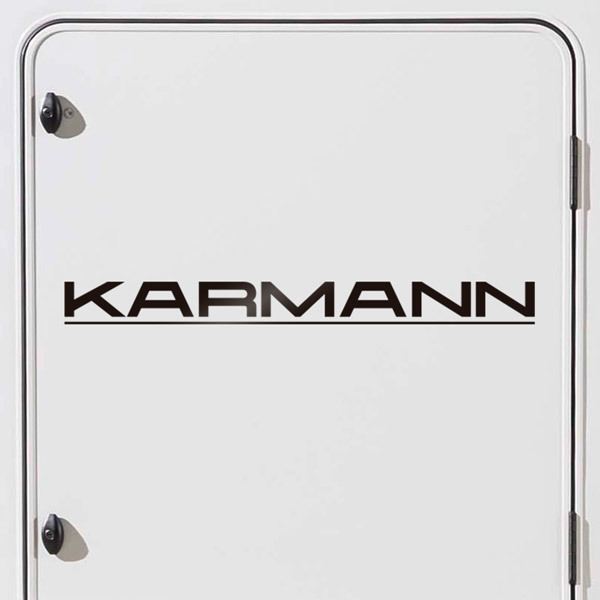 Vinilos autocaravanas: Karmann logo