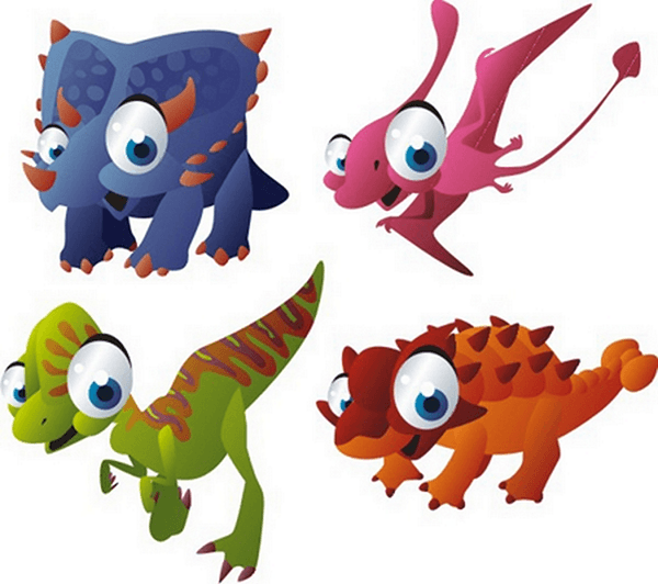 Vinilos Infantiles: Dinosaurios 3