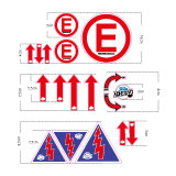 Pegatinas: Set de Rally Vintage 4