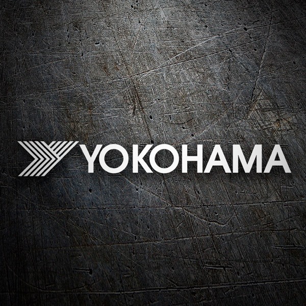Pegatinas: Yokohama logo y letras