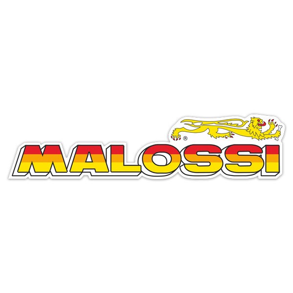 Pegatinas: Logo Malossi