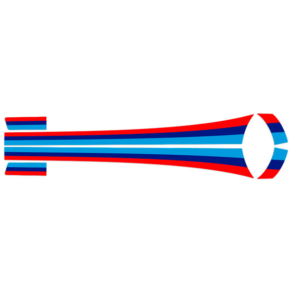 Pegatinas: Bandas Laterales BMW Motorsport