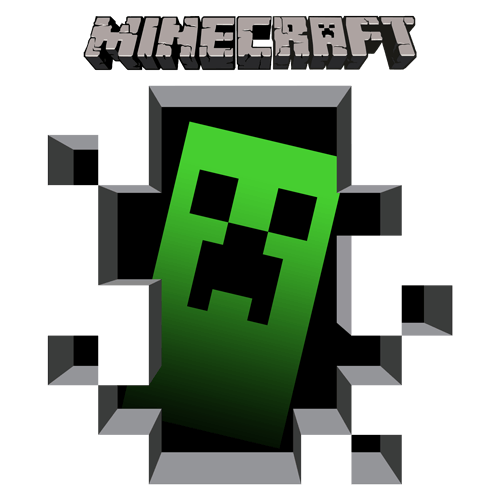 Vinilos Decorativos: Minecraft 3D 1