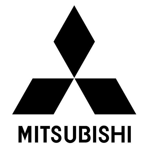 Pegatinas: Mitsubishi logo