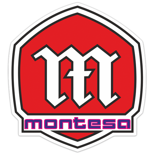 Pegatinas: Logo de Montesa 1