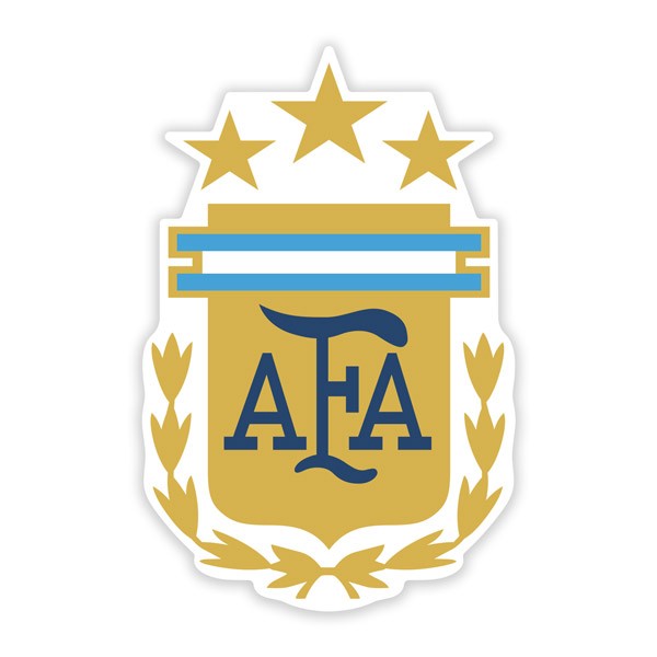 Pegatinas: Argentina - Escudo de Fútbol