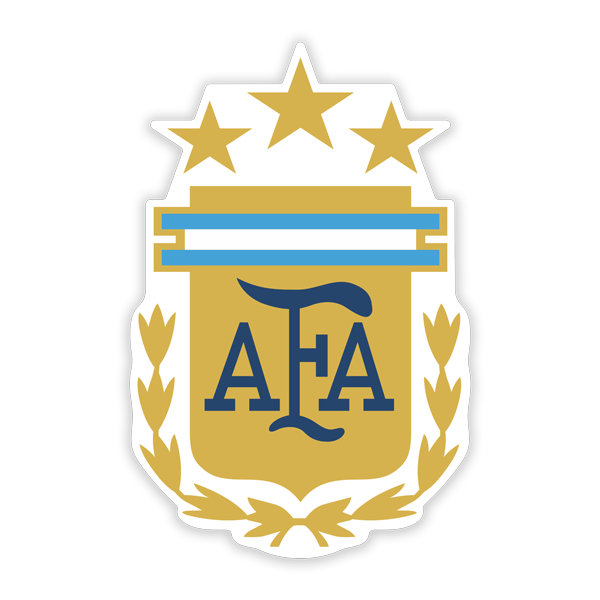 Pegatinas: Argentina - Escudo de Fútbol