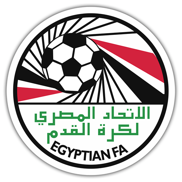 Pegatinas: Egipto - Escudo de Fútbol