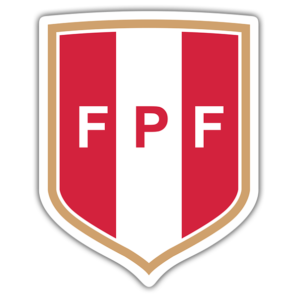 Pegatinas: Perú - Escudo de Fútbol