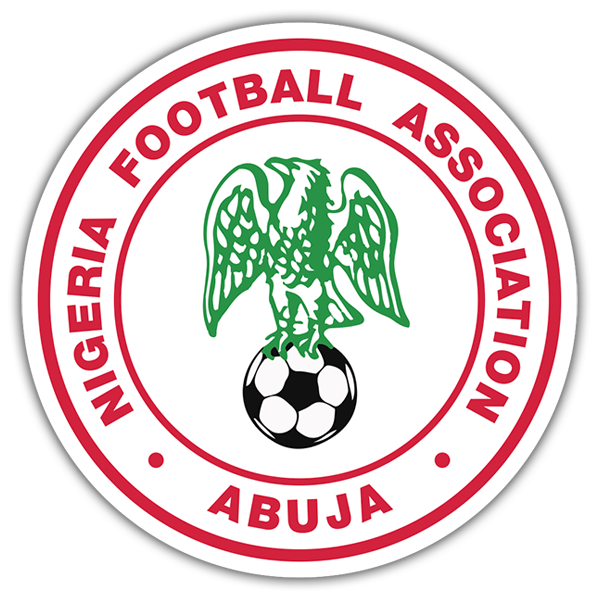 Pegatinas: Nigeria - Escudo de Fútbol