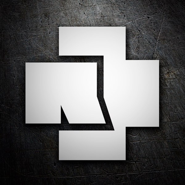 Pegatina Rammstein Logo