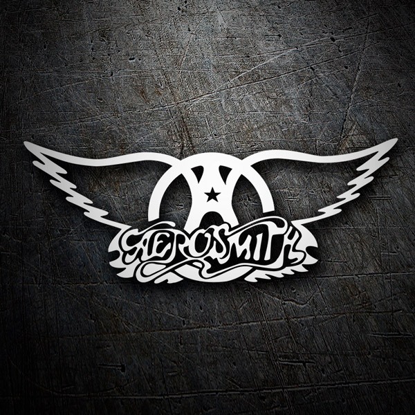 Pegatinas: Aerosmith Rock Metal