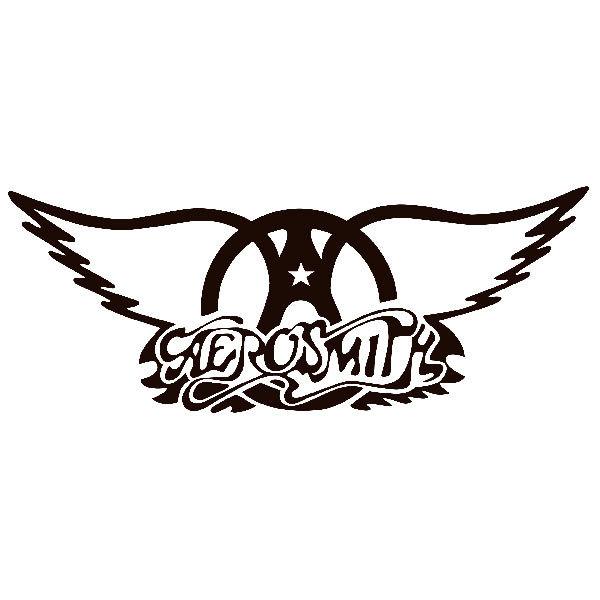 Pegatinas: Aerosmith Rock Metal