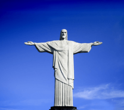 Vinilos Decorativos: Estatua de Jesus en Brasil