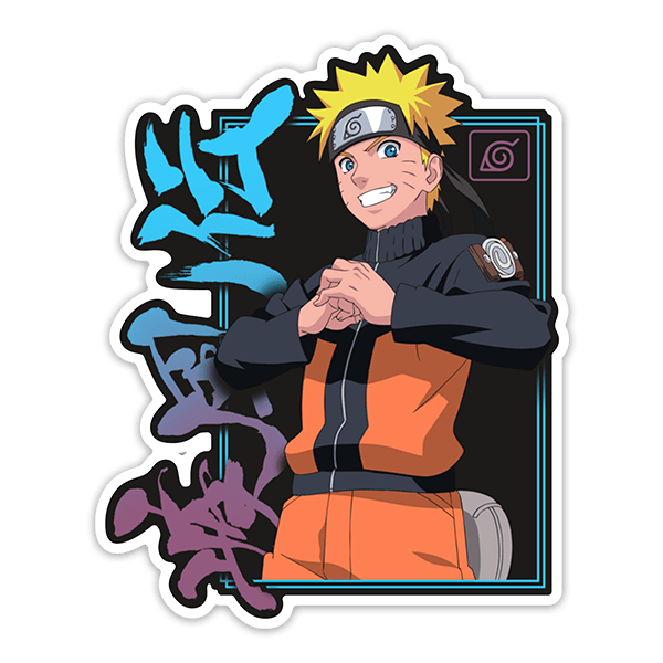 Vinilos Infantiles: Naruto el Zorro de las 9 Colas