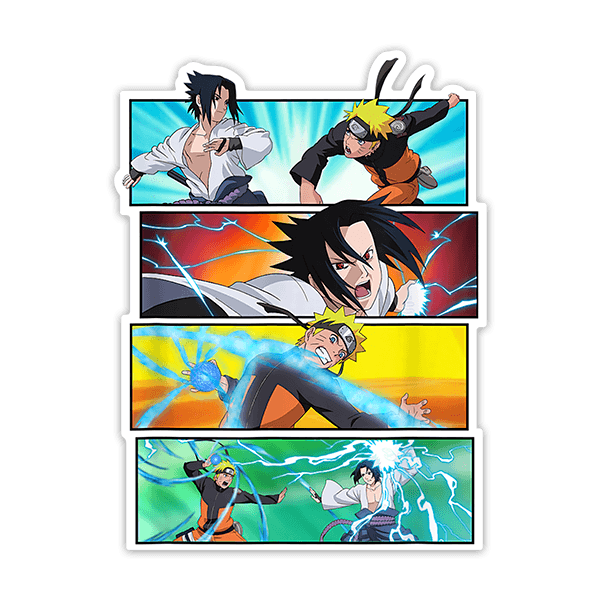 Vinilos Infantiles: Sasuke y Naruto