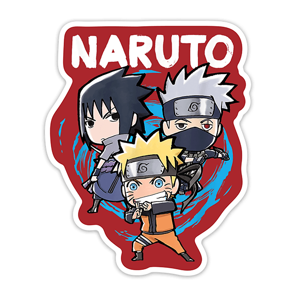 Vinilos Infantiles: Naruto Caricaturas