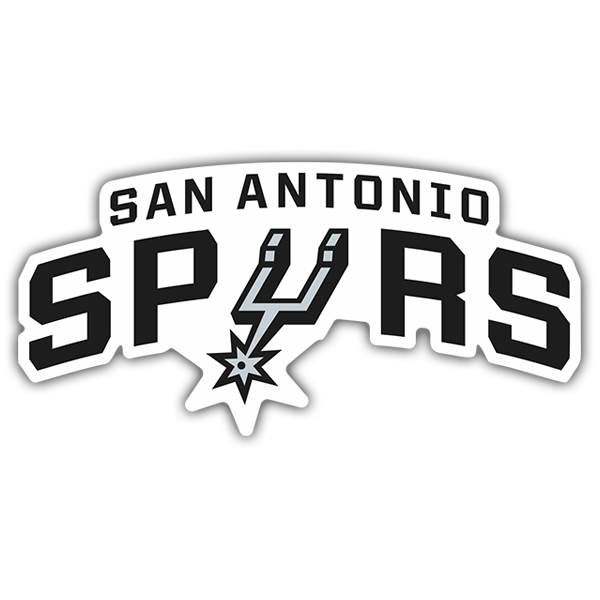 Pegatinas: NBA - San Antonio Spurs escudo