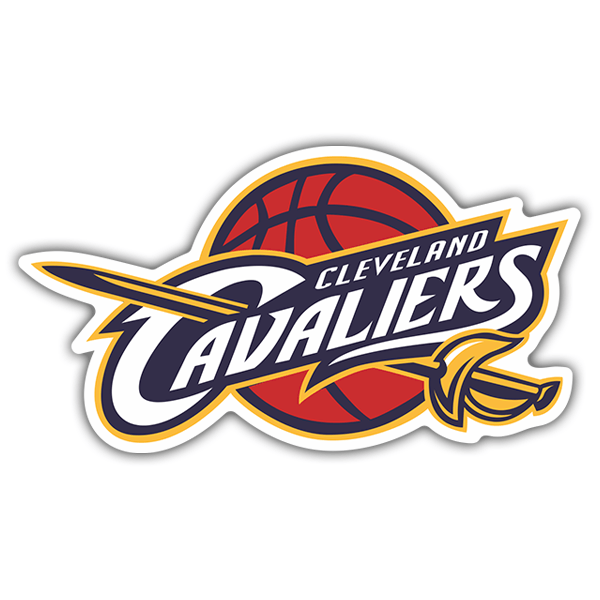 Pegatinas: NBA - Cleveland Cavaliers escudo antiguo