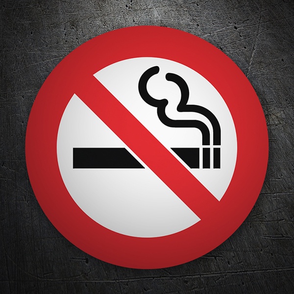 Pegatinas: No fumar 6