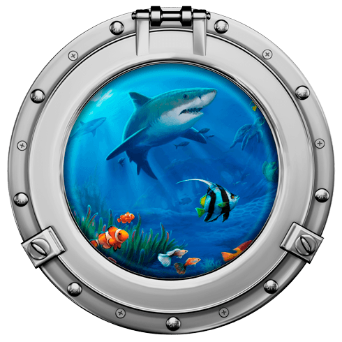 Vinilos Decorativos: Tiburones y peces