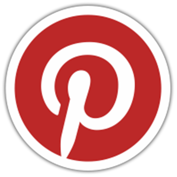 Pegatinas: Pinterest Icono