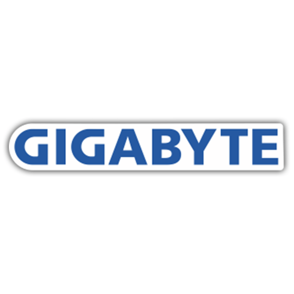 Pegatinas: Gigabyte Technology