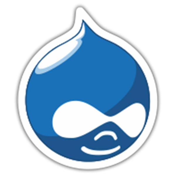 Pegatinas: Drupal