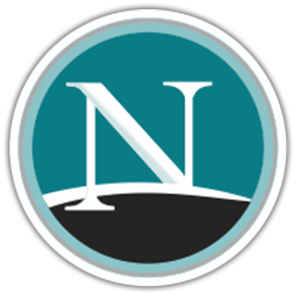 Pegatinas: Netscape