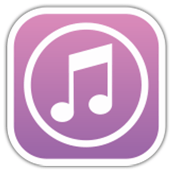 Pegatinas: iTunes