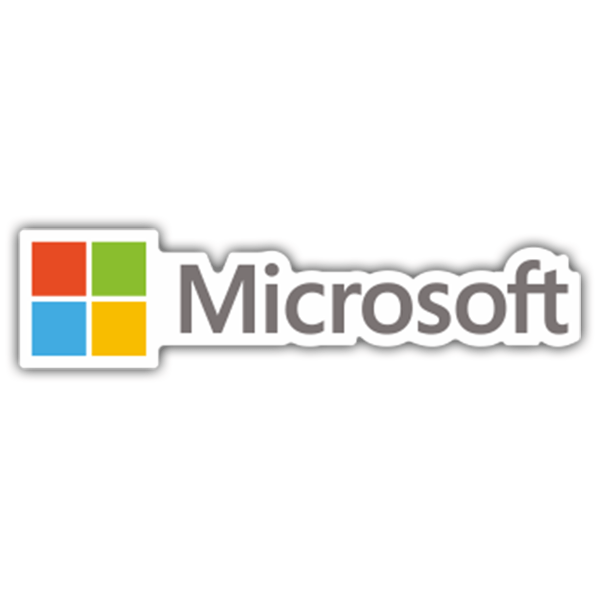 Pegatinas: Microsoft