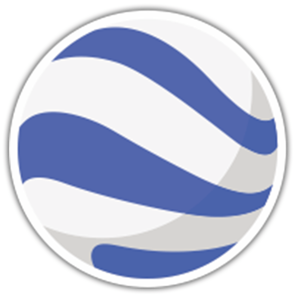 Pegatinas: Google Earth