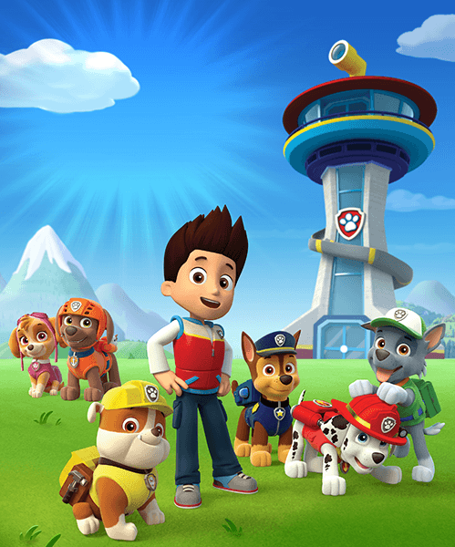 Vinilos Infantiles: Poster Patrulla Canina