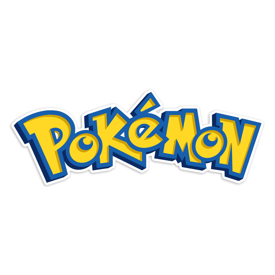 Pegatinas: Logo Pokémon clásico