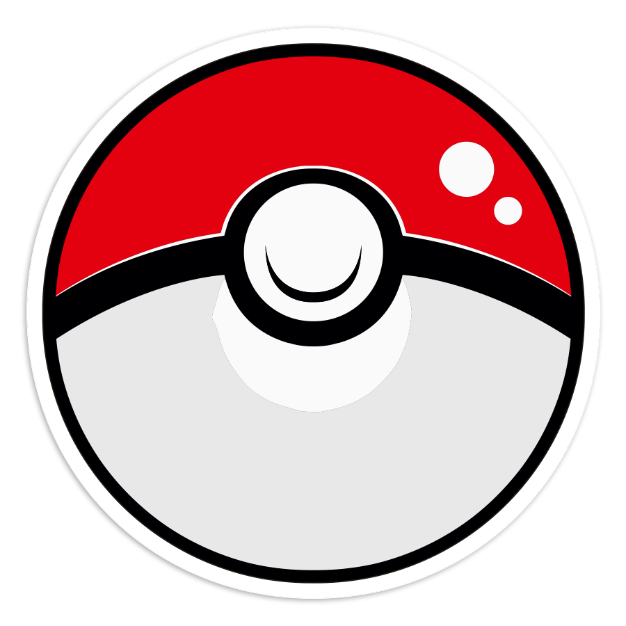 Pegatinas: Pokeball moderna Pokémon