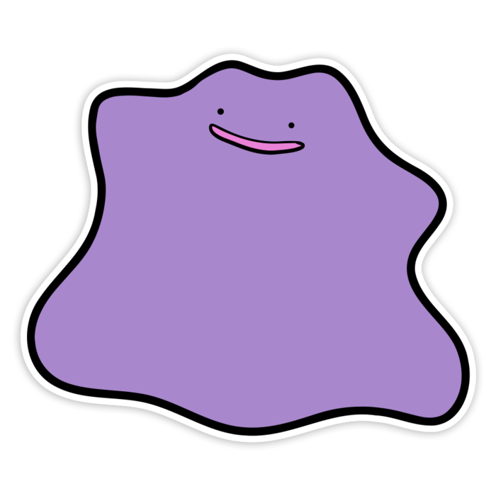 Pegatinas: Ditto Clásico Sonriente