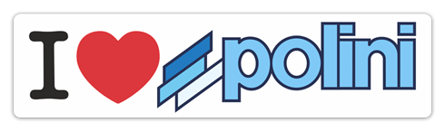 Pegatinas: I love Polini